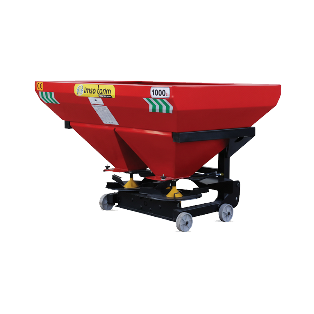 1000LT. ÇİFTLİ KARE MODEL GÜBRE SERPME MAKİNESİ