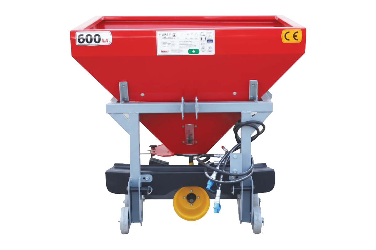 600 LT. KARE MODEL GÜBRE SERPME MAKİNESİ