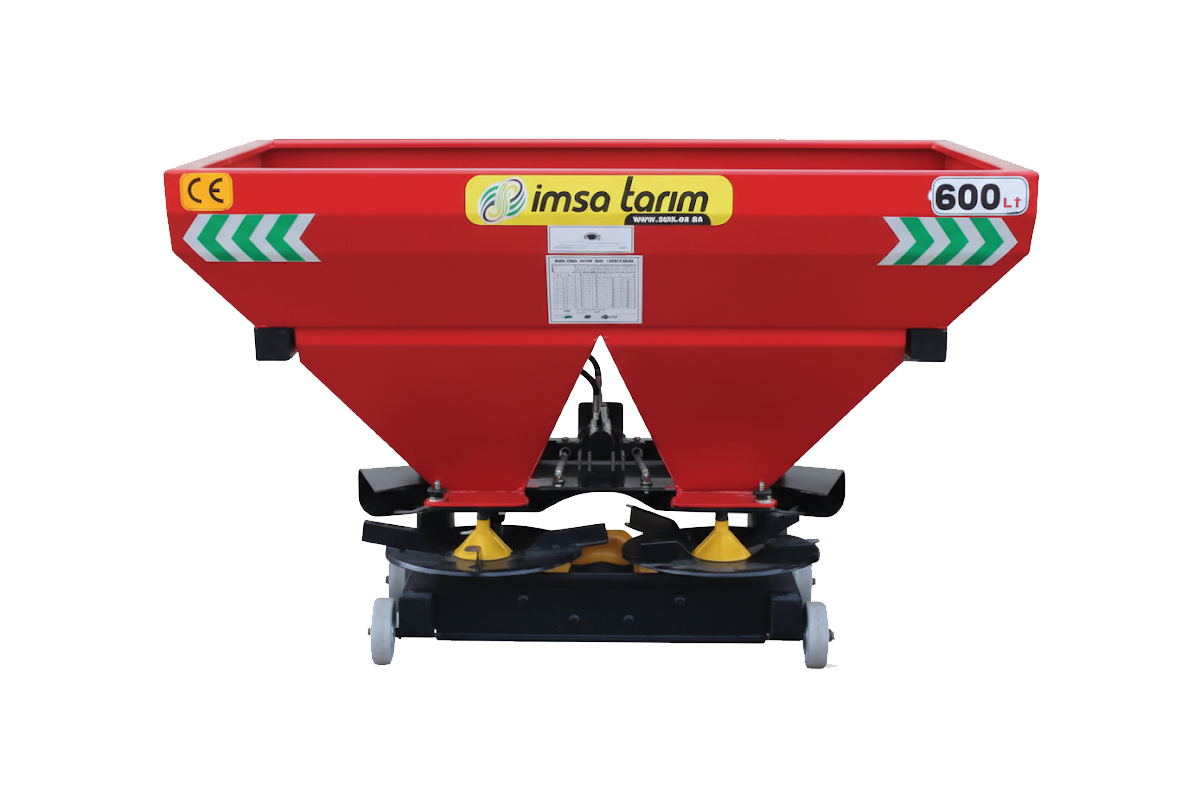800LT. ÇİFTLİ KARE MODEL GÜBRE SERPME MAKİNESİ